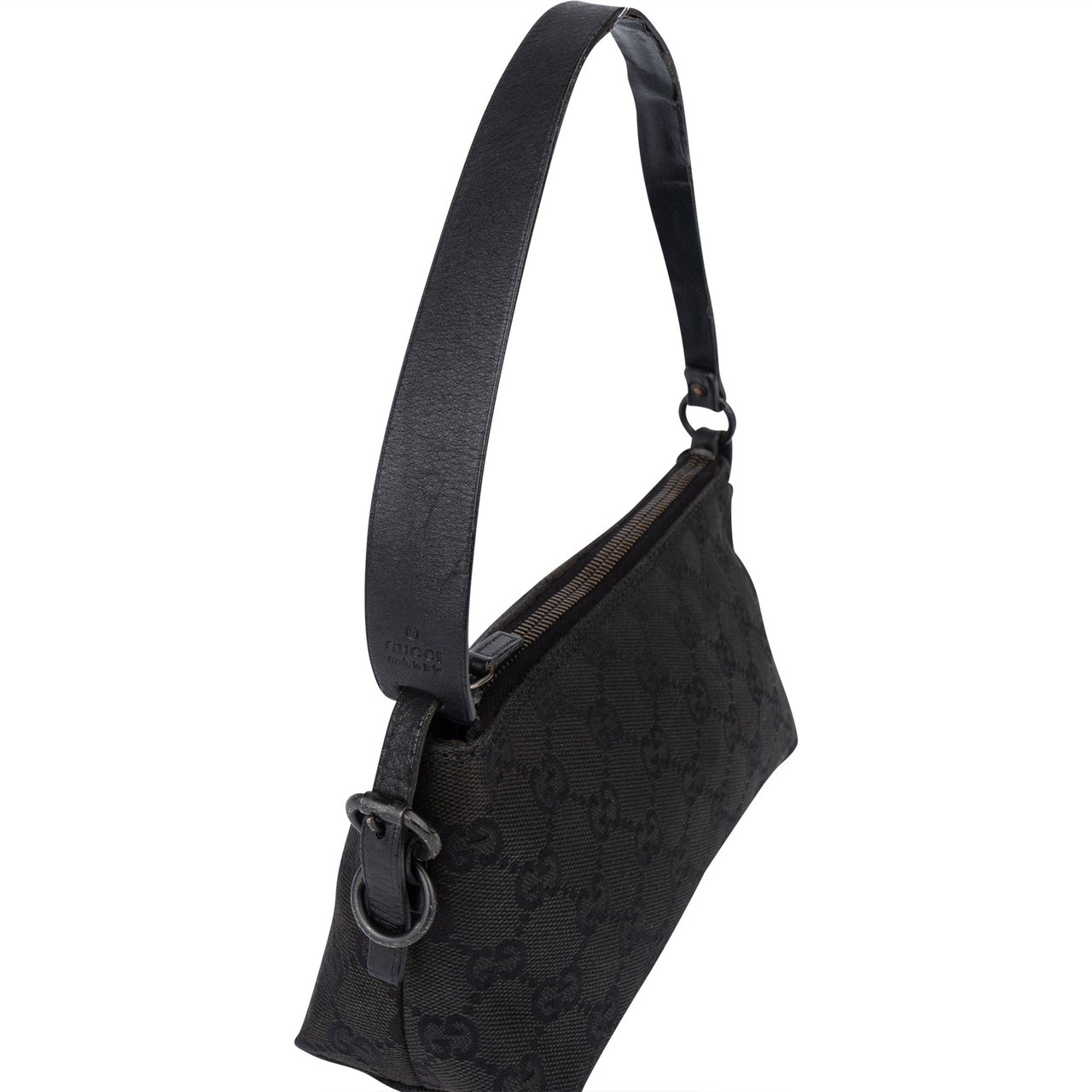 Gucci Gucci GG Monogram Mini Handbag Zwart