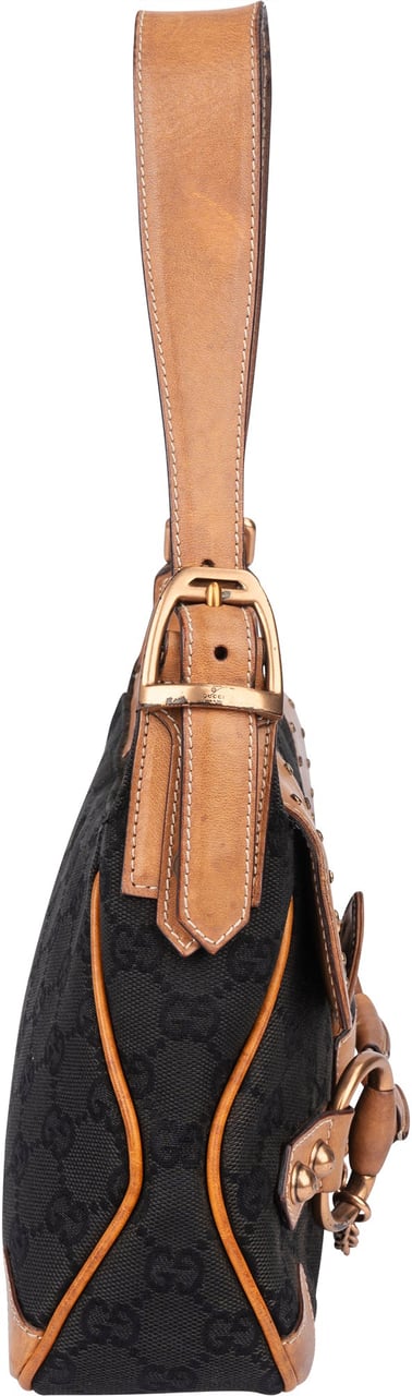 Gucci GG Monogram Horsebit Tom Ford Handbag Zwart