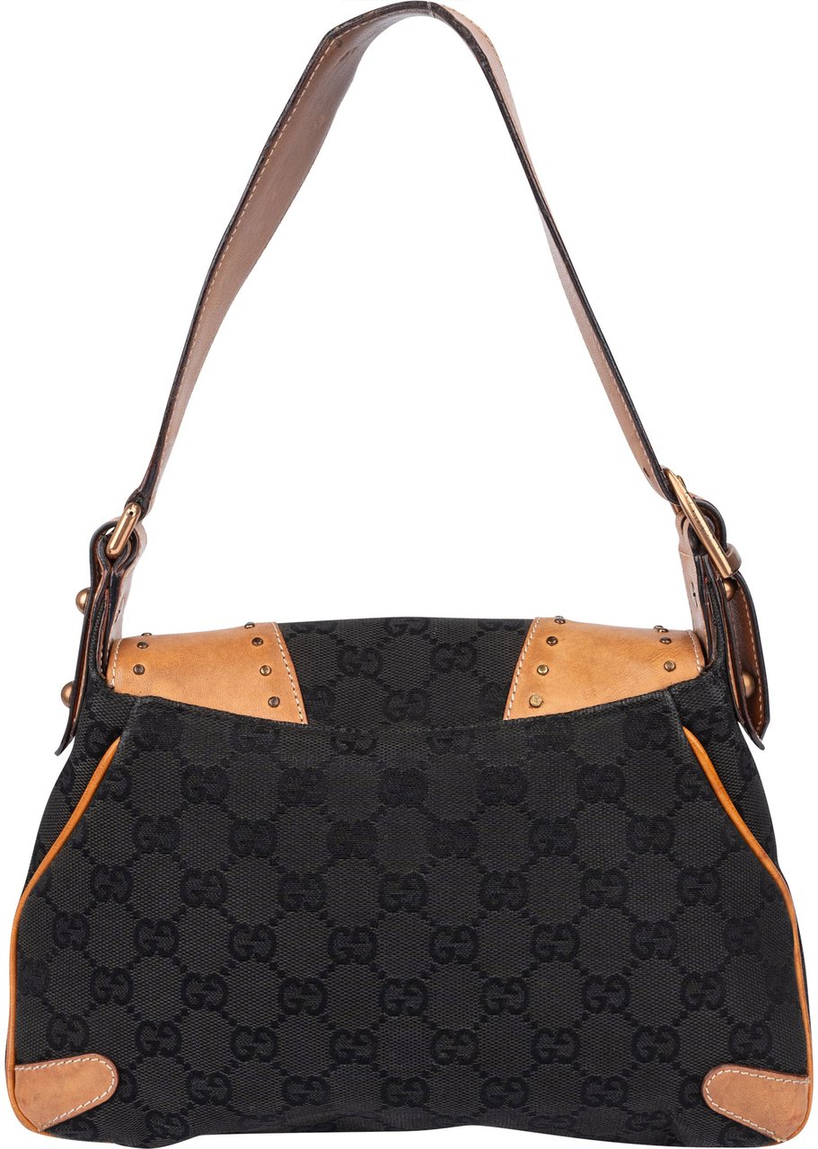 Gucci GG Monogram Horsebit Tom Ford Handbag Zwart