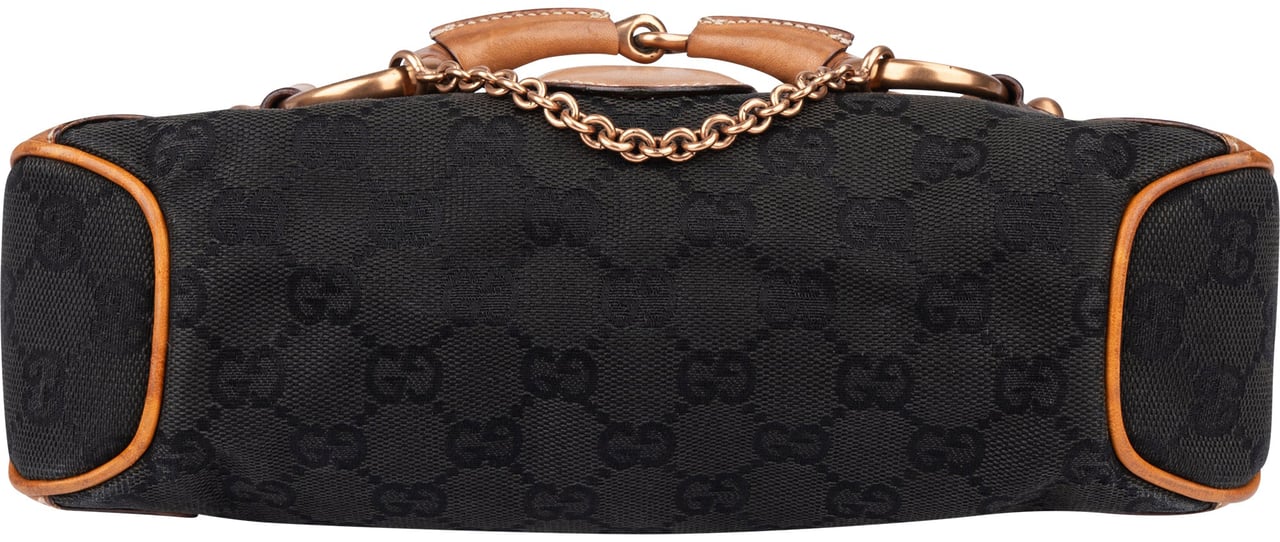 Gucci GG Monogram Horsebit Tom Ford Handbag Zwart