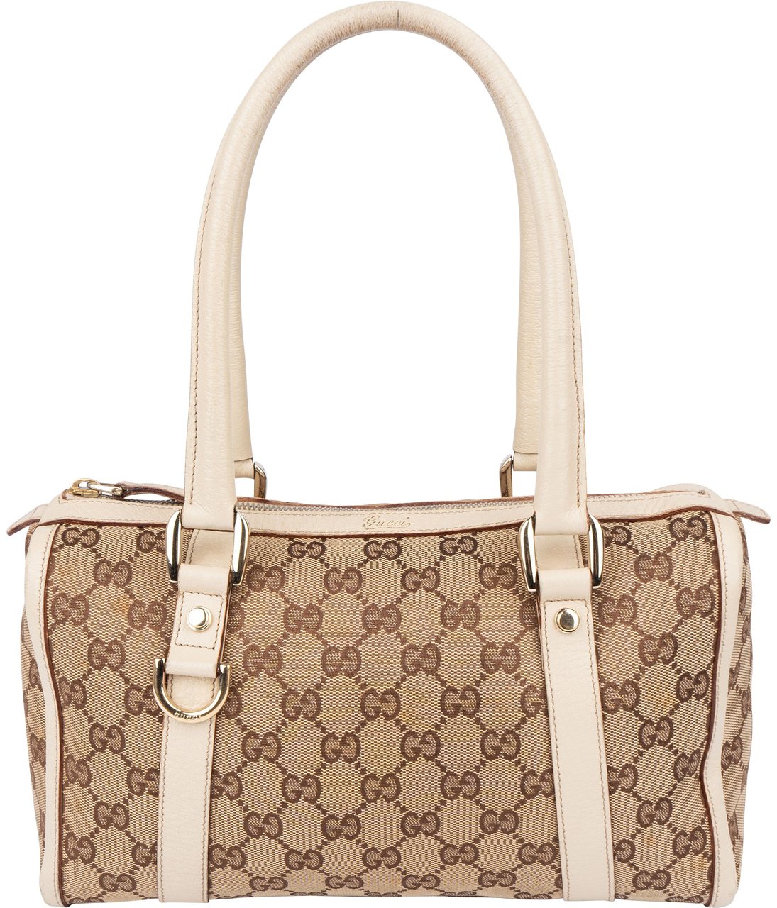 Gucci Gucci GG Monogram Abbey Handbag Bruin