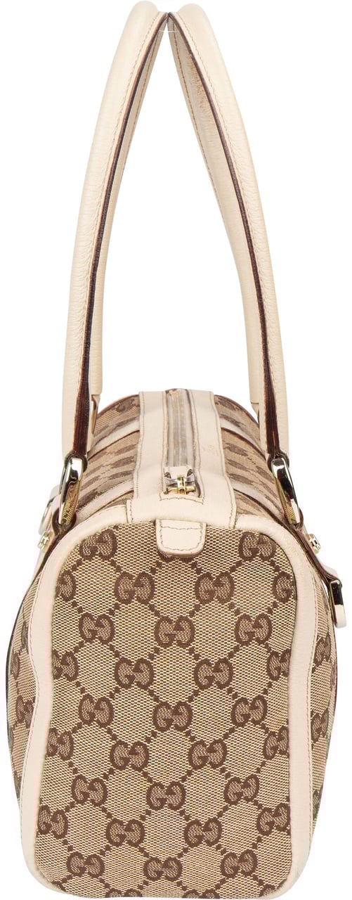 Gucci Gucci GG Monogram Abbey Handbag Bruin