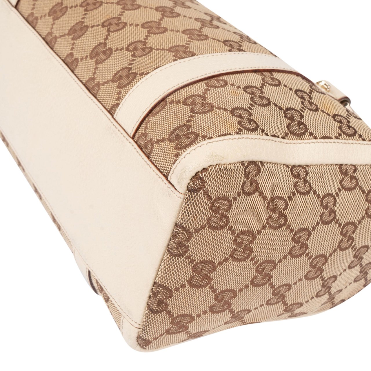 Gucci Gucci GG Monogram Abbey Handbag Bruin