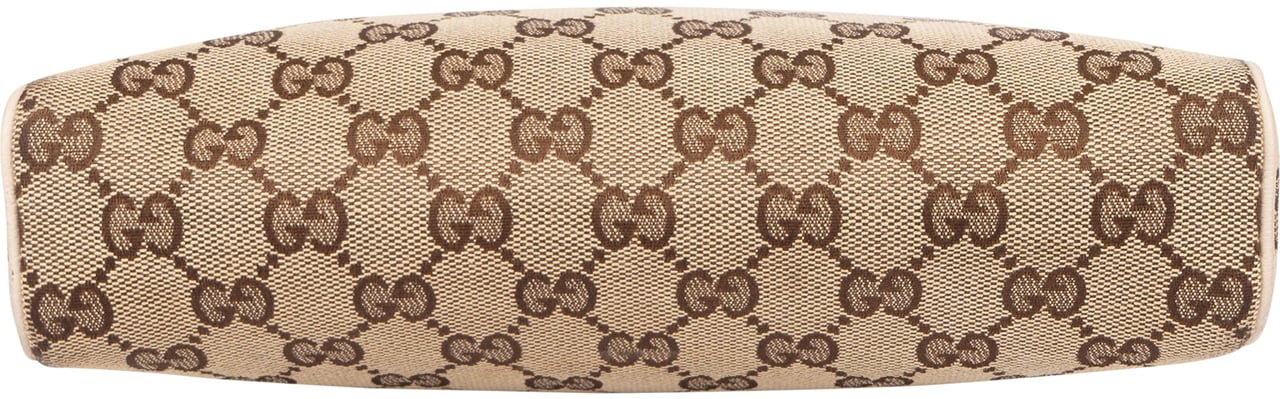 Gucci Gucci GG Monogram Mini Abbey Handbag Bruin