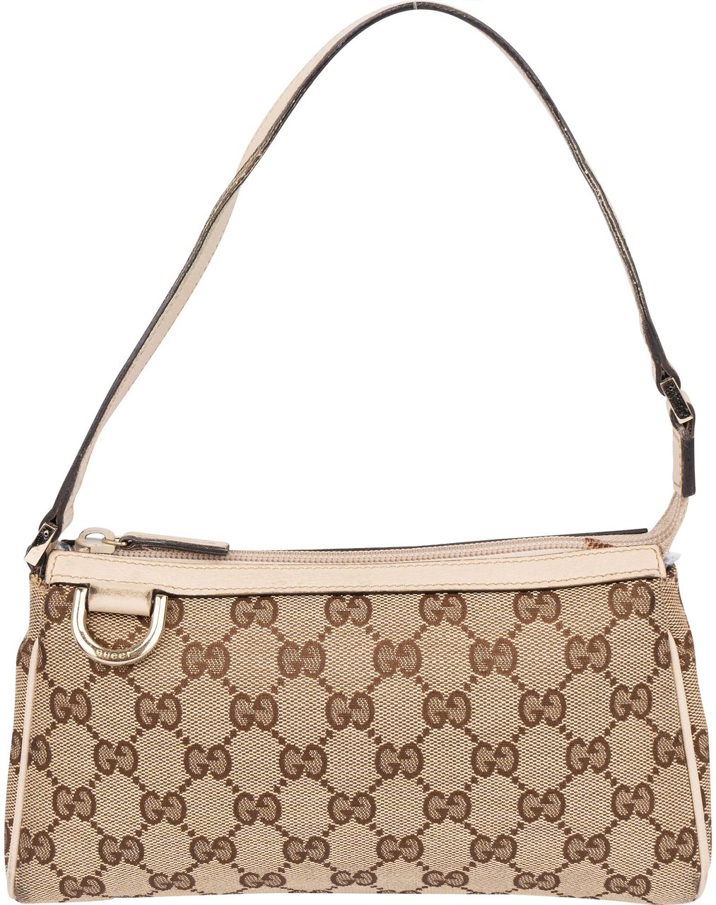 Gucci Gucci GG Monogram Mini Abbey Handbag Bruin