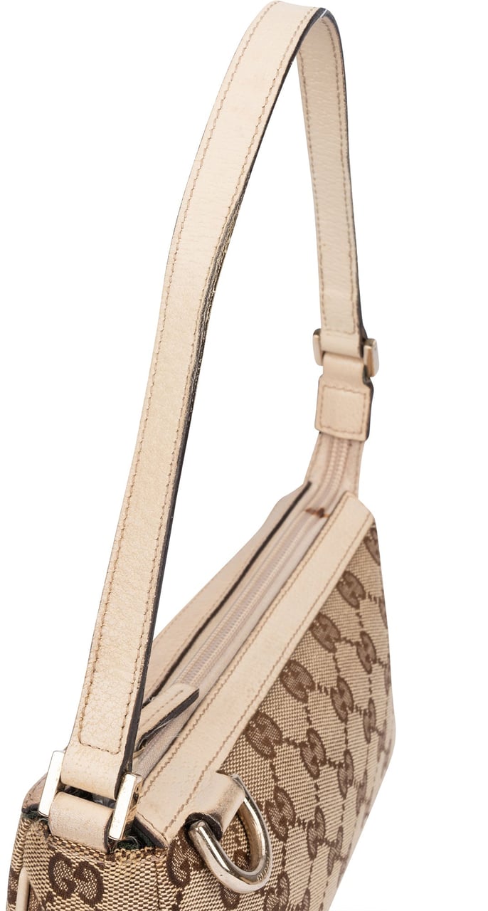 Gucci Gucci GG Monogram Mini Abbey Handbag Bruin