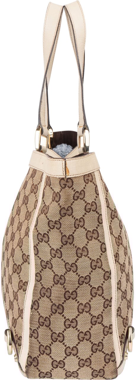Gucci Gucci GG Monogram Abbey Handbag Bruin