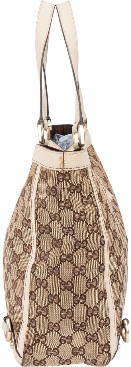 Gucci Gucci GG Monogram Abbey Handbag Bruin