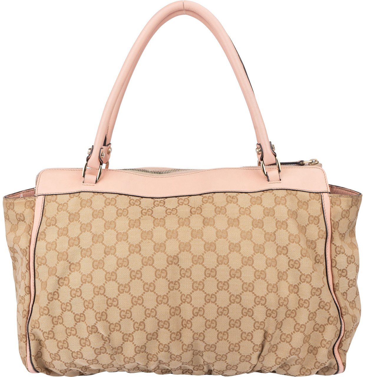 Gucci Gucci GG Monogram Abbey Handbag Beige