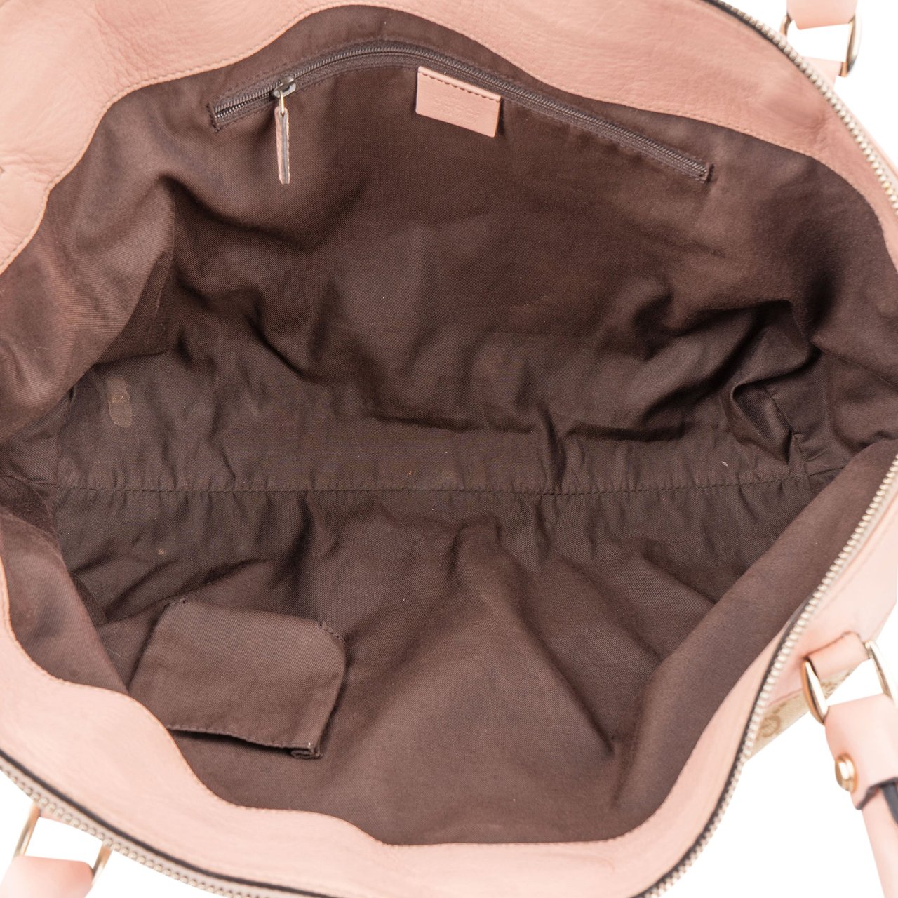 Gucci Gucci GG Monogram Abbey Handbag Beige