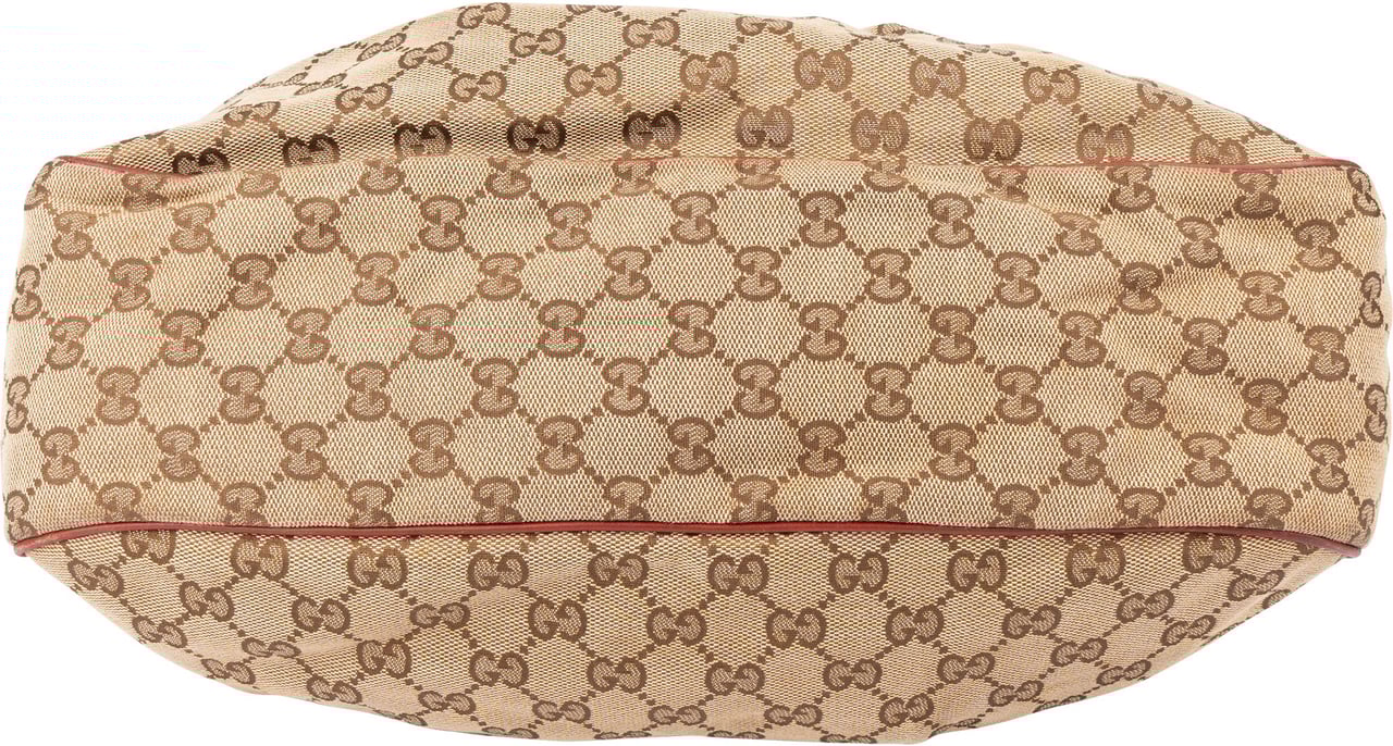Gucci Gucci GG Monogram Sukey Crossbody Bag Bruin