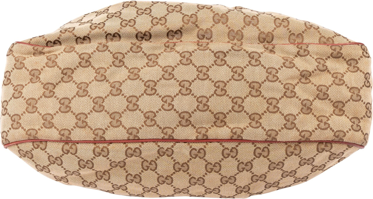 Gucci GG Monogram Sukey Crossbody Bag Bruin