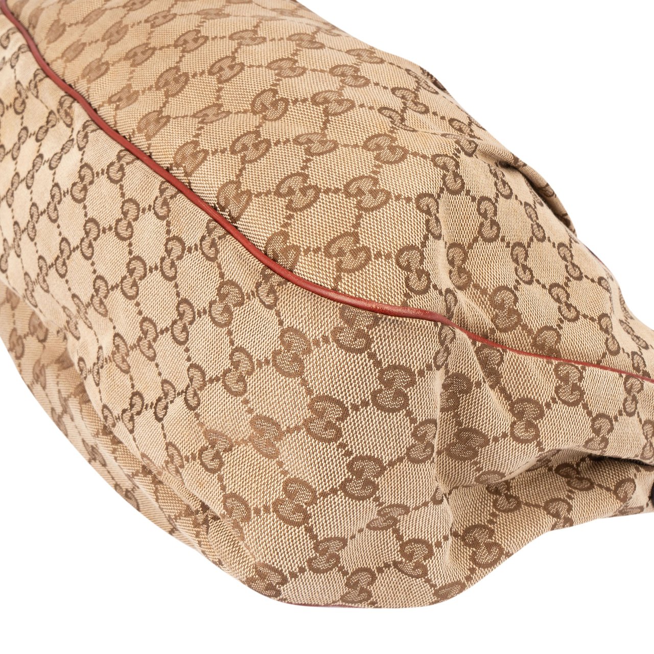 Gucci GG Monogram Sukey Crossbody Bag Bruin