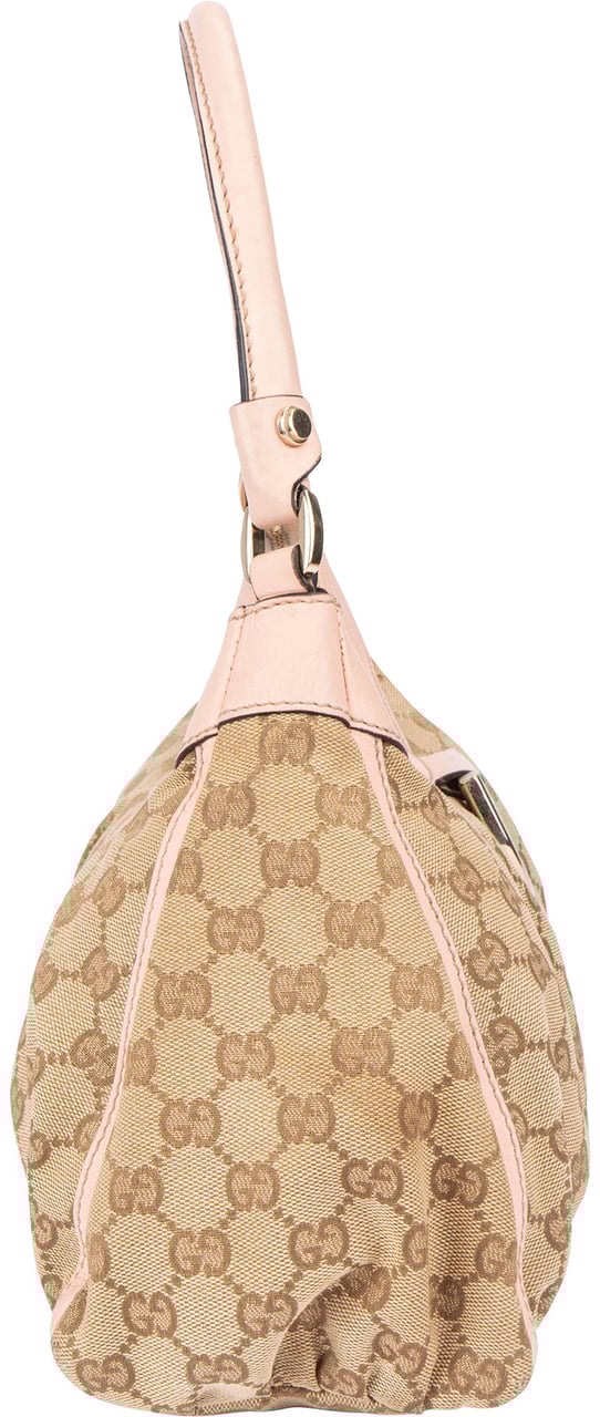 Gucci Gucci GG Monogram Abbey Handbag Bruin