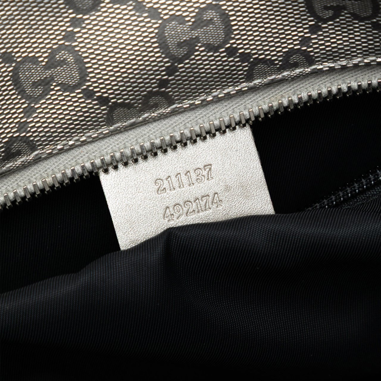 Gucci Medium GG Imprime Tote Zilver