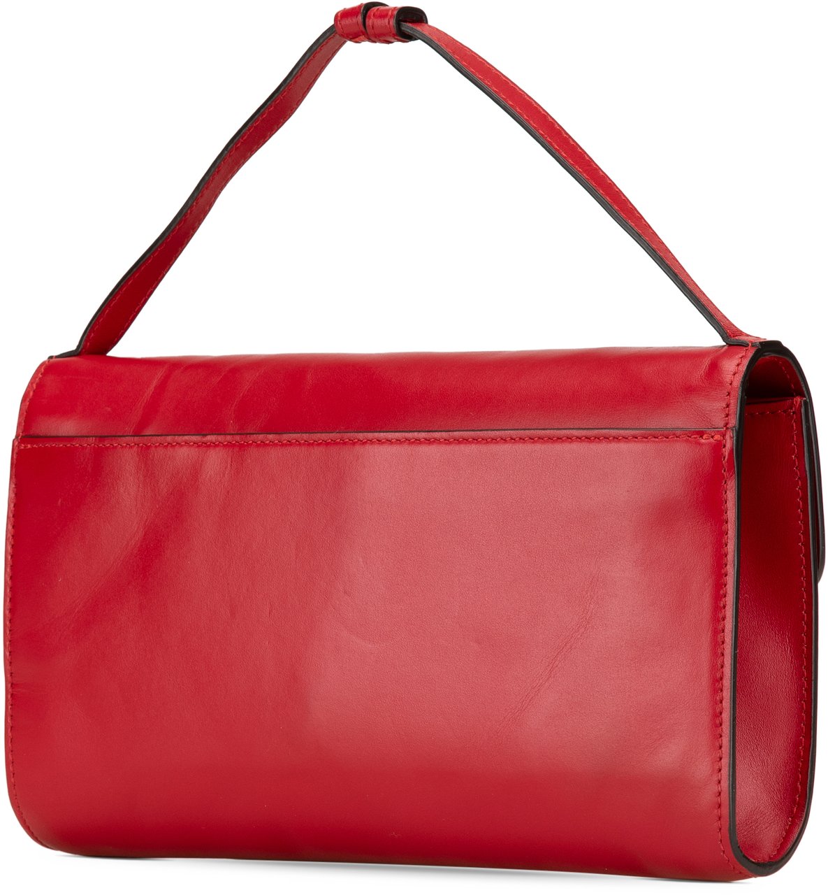 Gucci Small Leather Zumi Satchel Rood