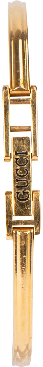 Gucci Gucci Gold Tone Change Bezel White Dial 11/12.2 Women Watch Goud