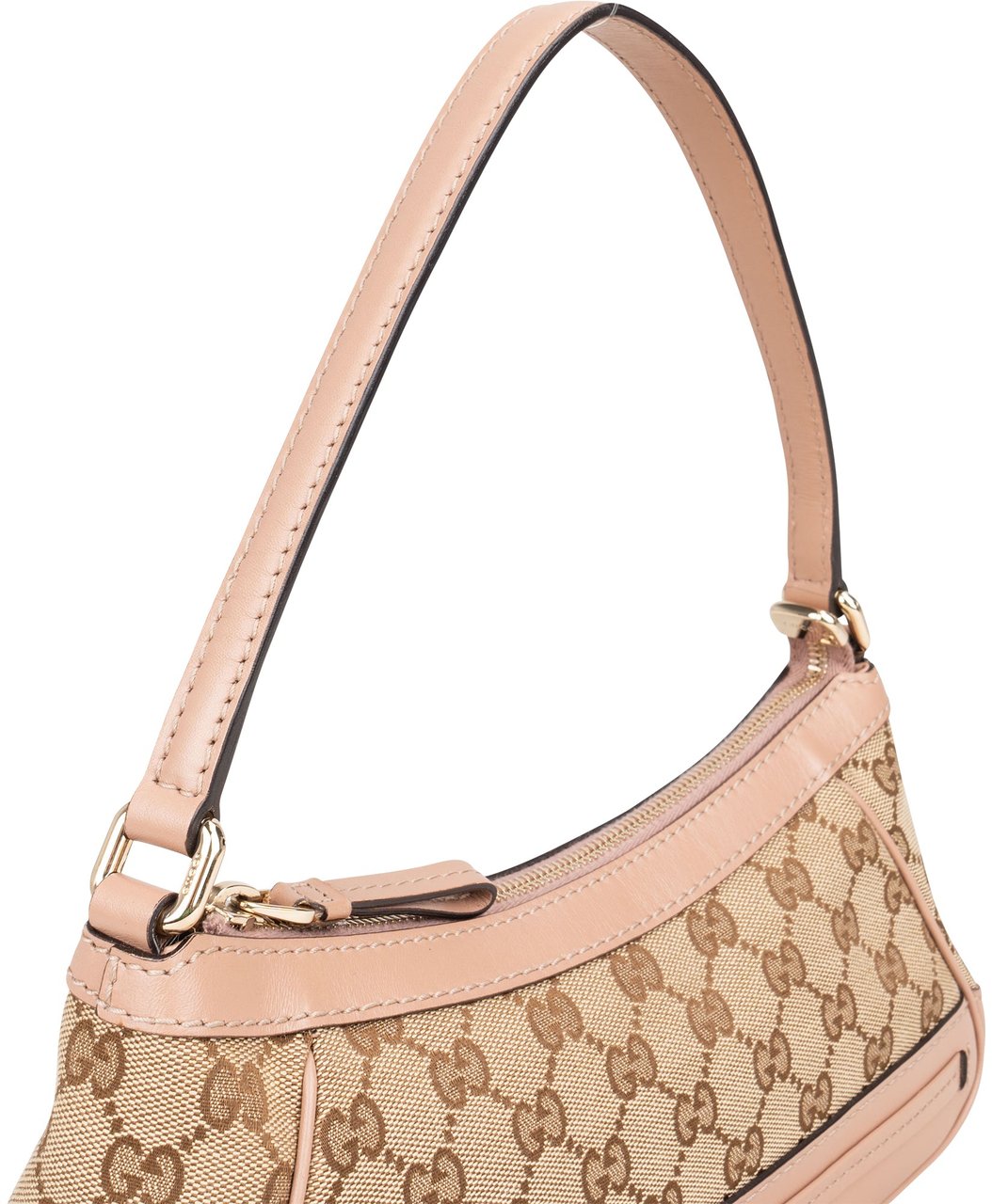 Gucci Gucci GG Monogram Mini Princy Shoulder Bag Bruin