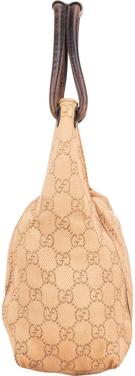 Gucci GG Monogram Shoulder Bag Bruin