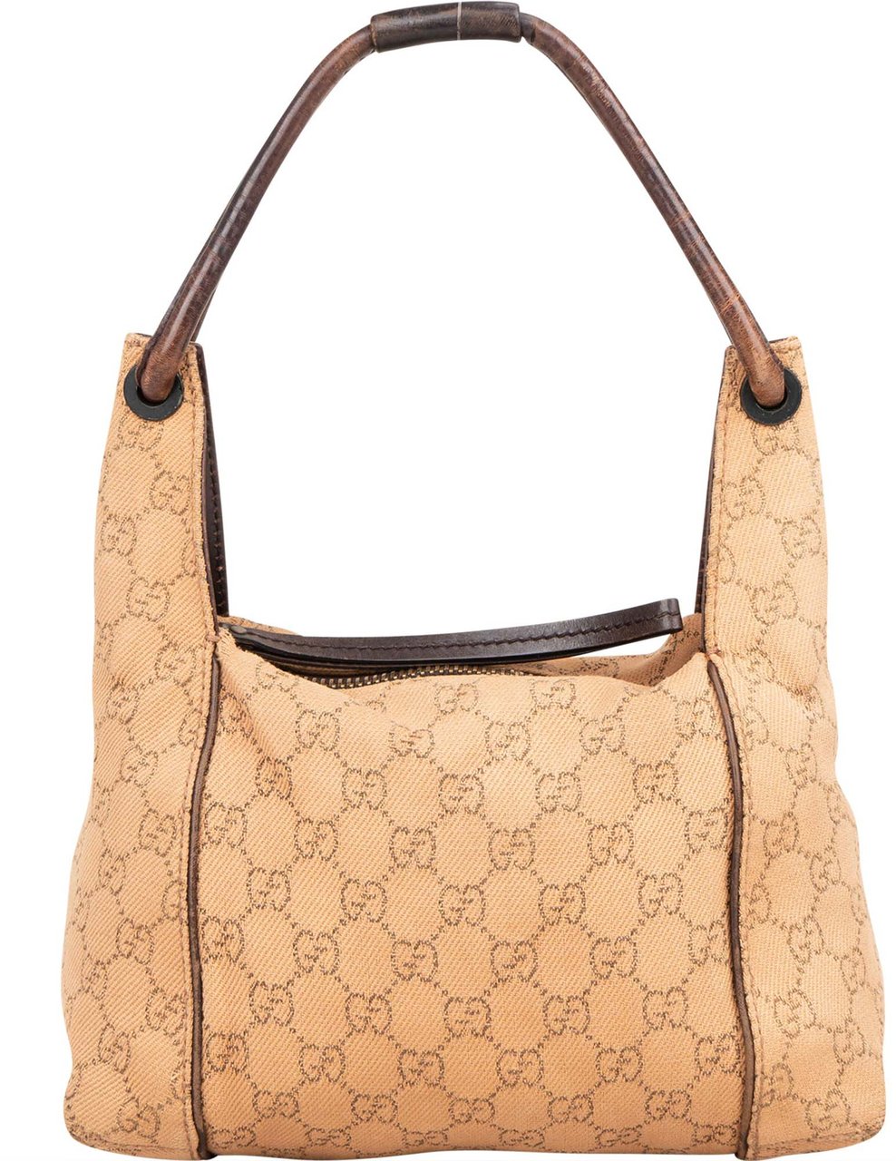 Gucci GG Monogram Shoulder Bag Bruin