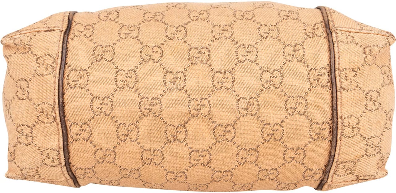 Gucci GG Monogram Shoulder Bag Bruin