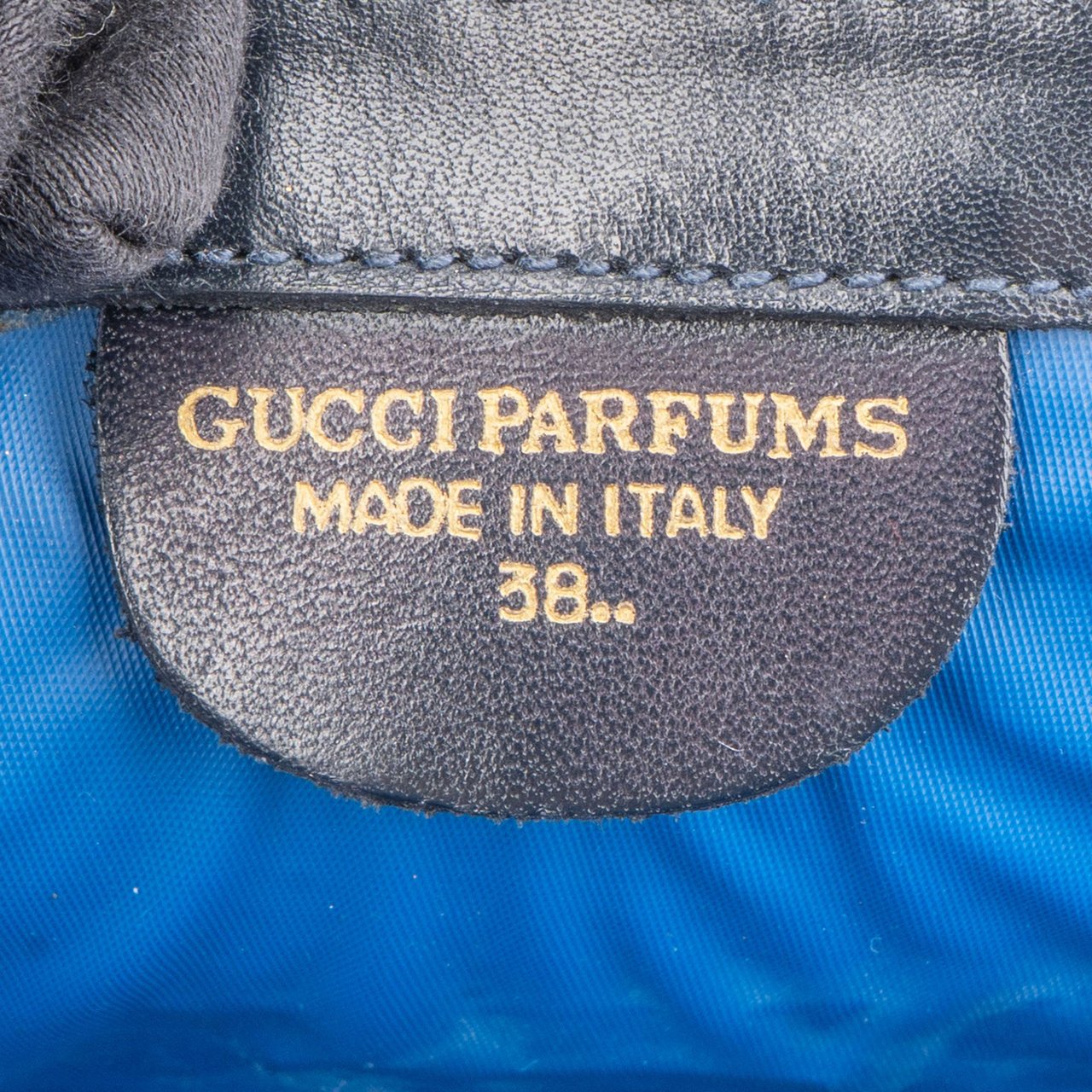 Gucci Gucci GG Monogram Vintage Clutch Blauw