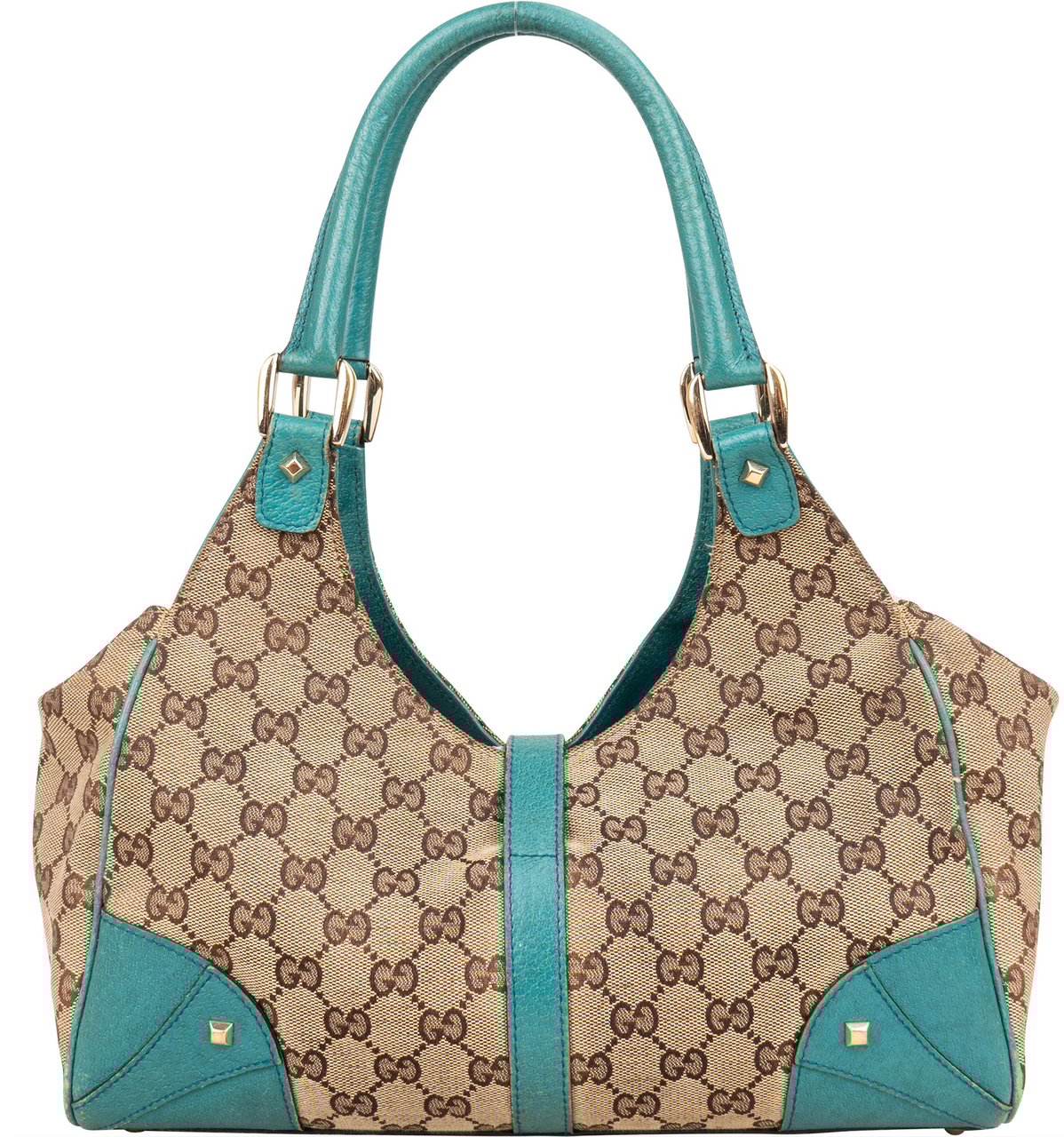 Gucci Gucci GG Monogram Jackie Handbag Bruin