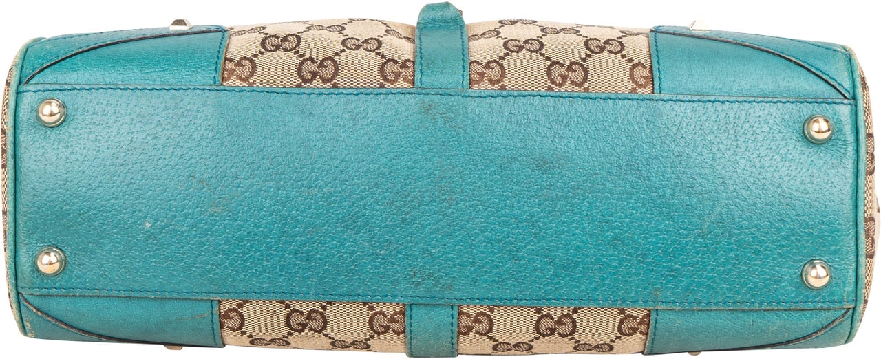 Gucci Gucci GG Monogram Jackie Handbag Bruin