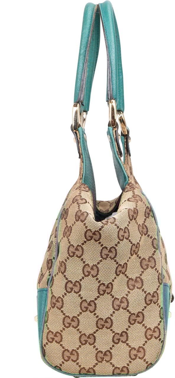 Gucci Gucci GG Monogram Jackie Handbag Bruin
