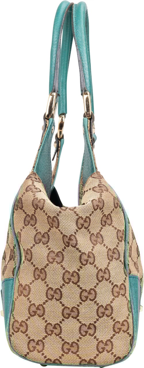 Gucci Gucci GG Monogram Jackie Handbag Bruin