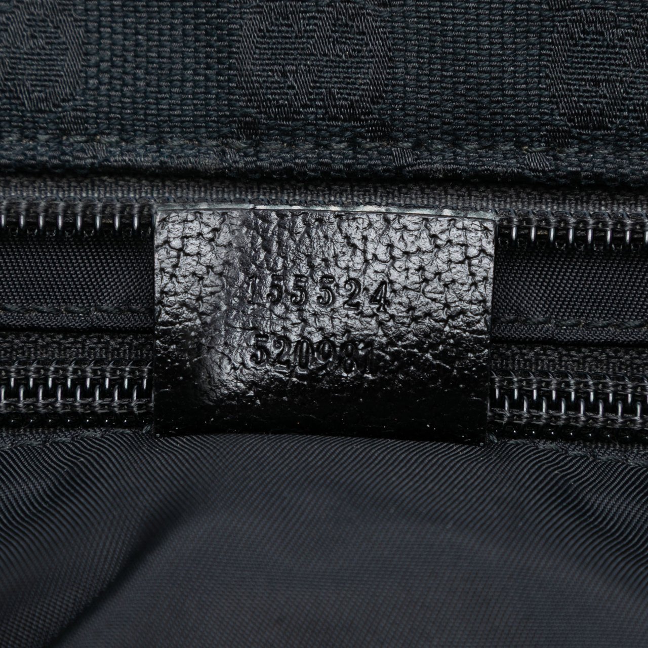 Gucci GG Canvas Web Tote Zwart