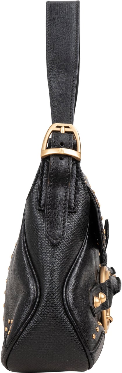 Gucci Gucci Black Limited Python Horsebit By Tom Ford Handbag Zwart