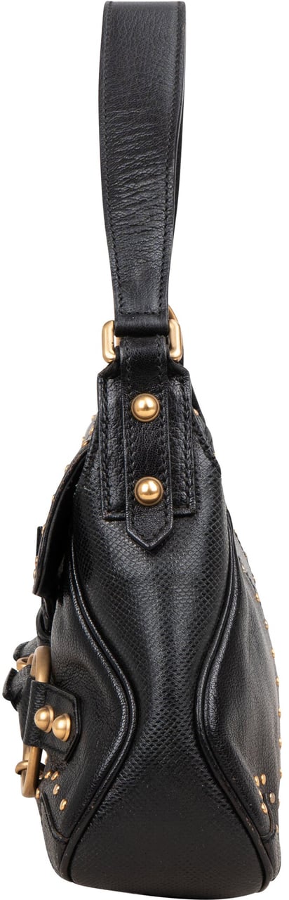 Gucci Gucci Black Limited Python Horsebit By Tom Ford Handbag Zwart