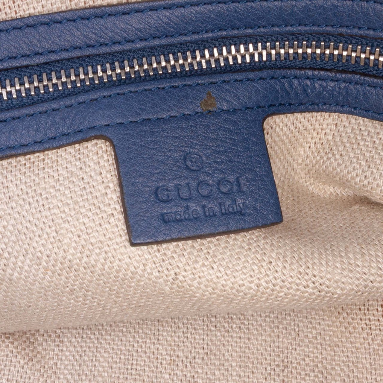 Gucci Large GG Canvas Icon Bit Satchel Bruin