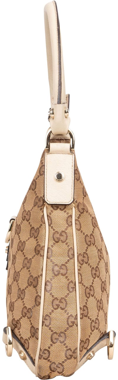 Gucci Gucci GG Monogram Abbey Handbag Bruin