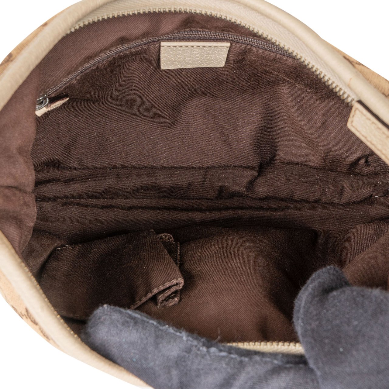 Gucci Gucci GG Monogram Abbey Handbag Bruin