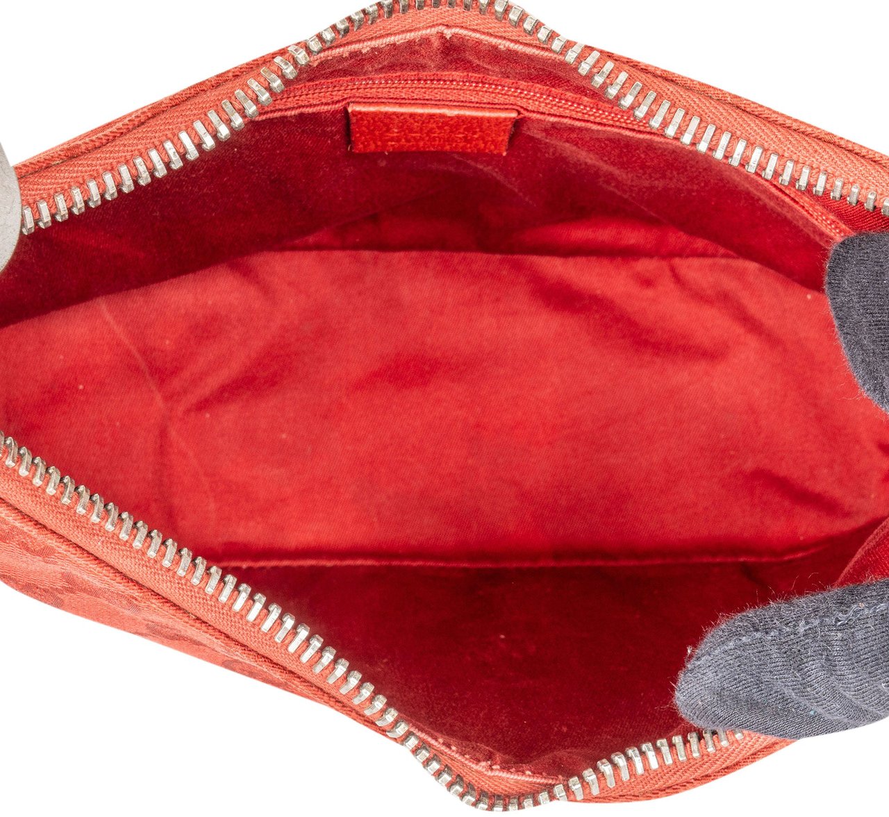 Gucci Gucci GG Monogram Hobo Bag Rood