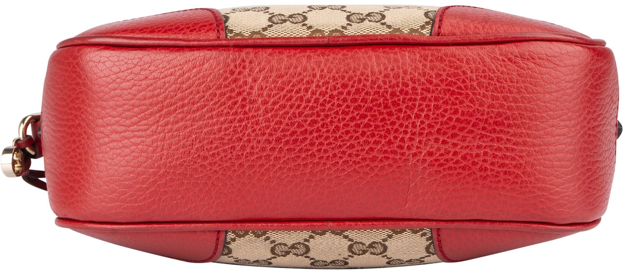Gucci Gucci GG Monogram Bree Crossbody Bag Bruin