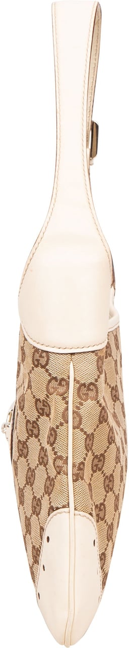 Gucci Gucci GG Monogram Jackie Handbag Bruin