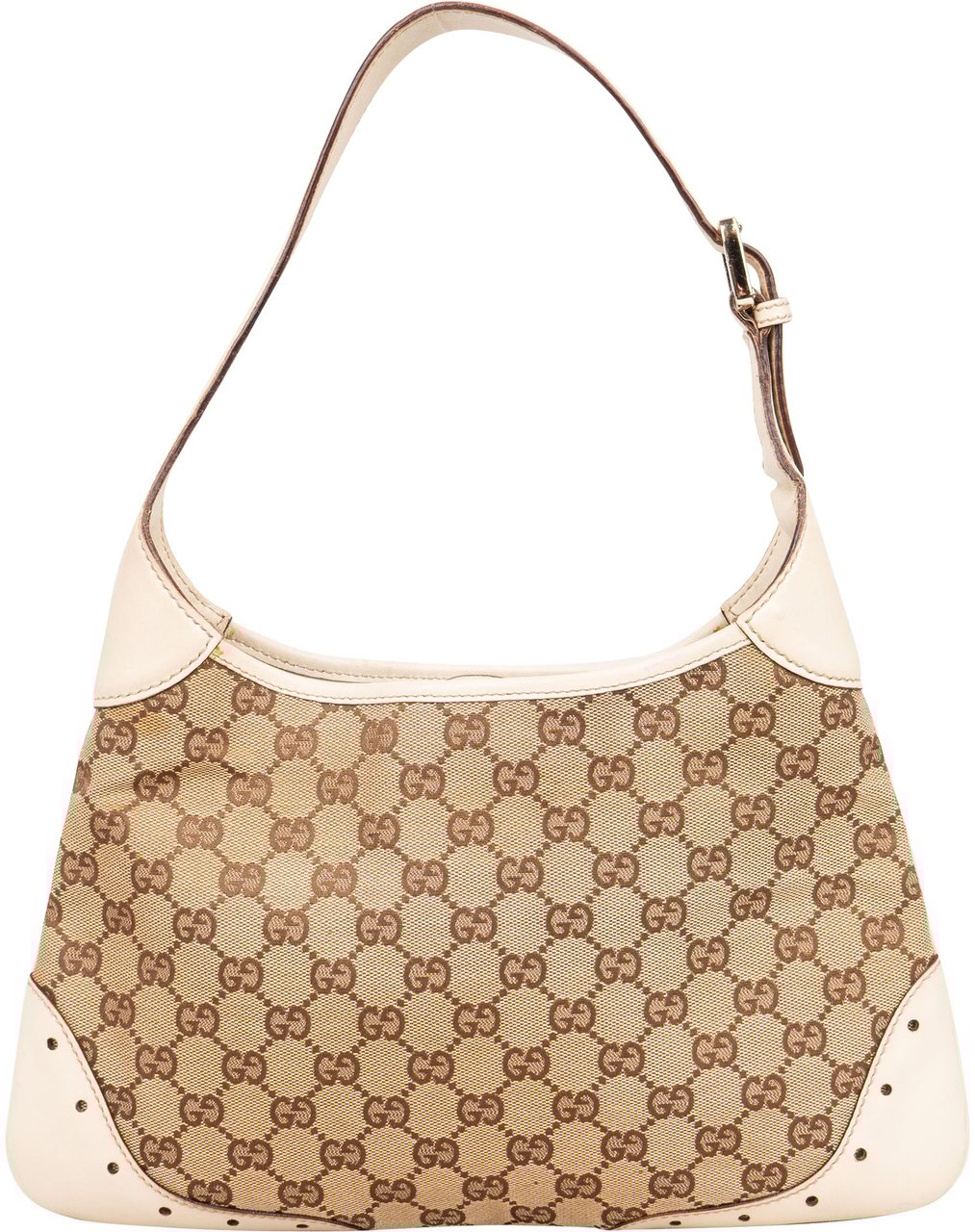 Gucci Gucci GG Monogram Jackie Handbag Bruin