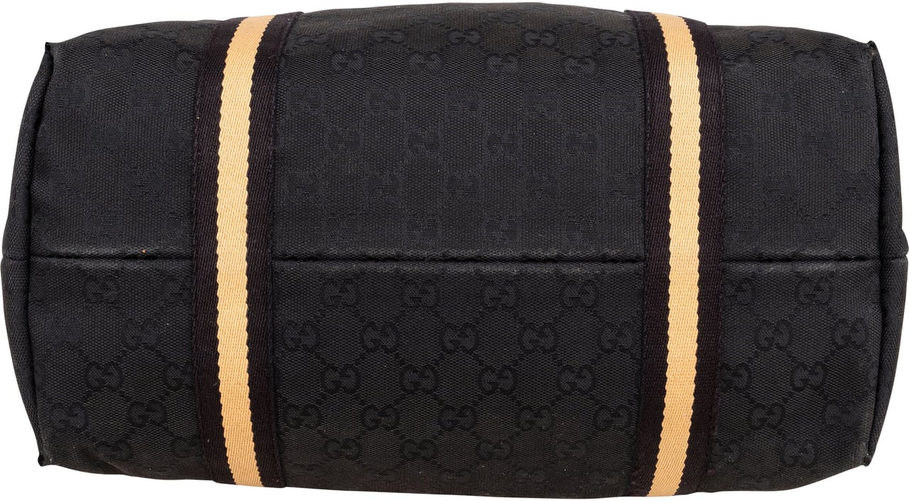 Gucci Gucci GG Monogram Jolicoeur Handbag Zwart