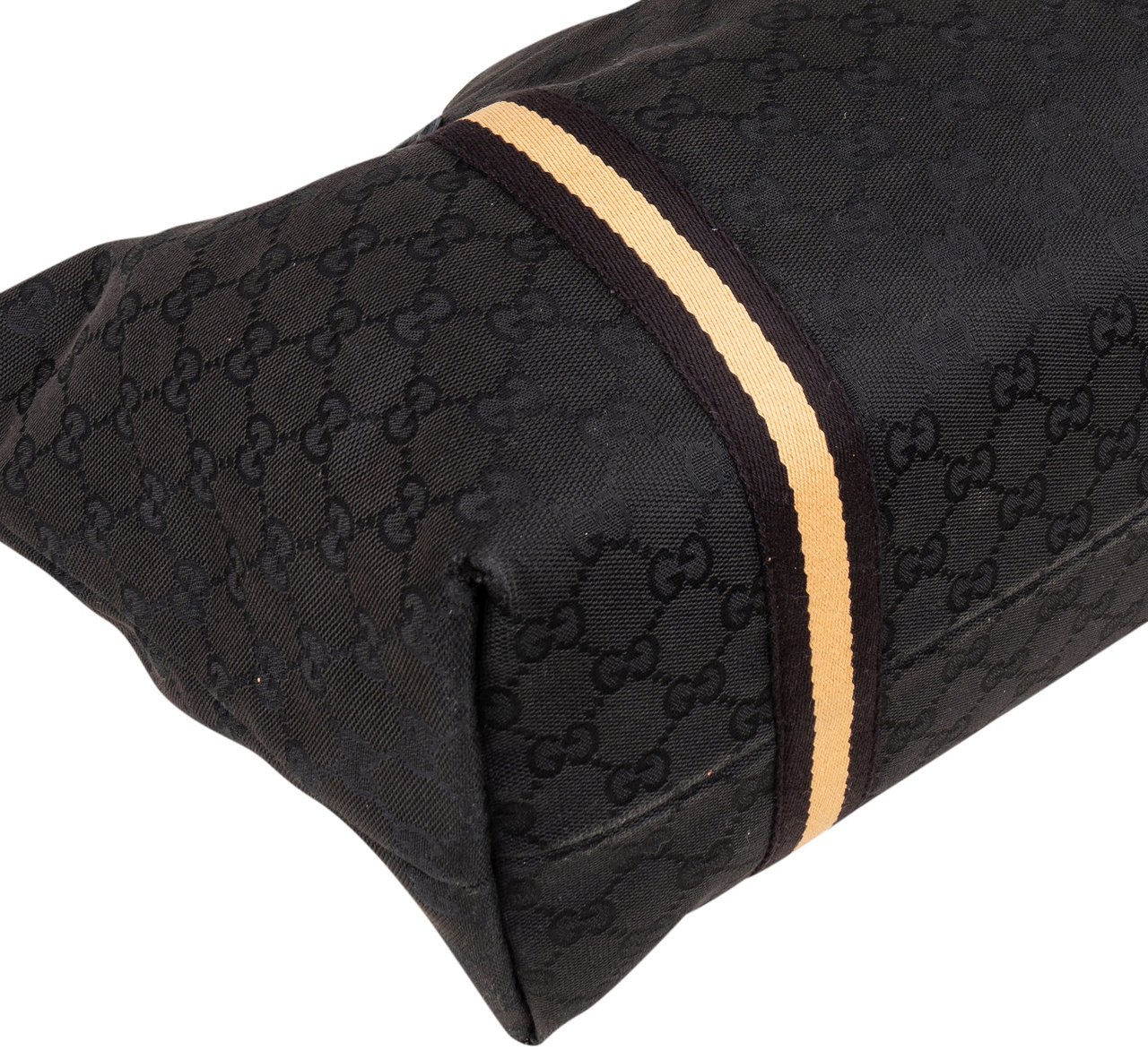 Gucci Gucci GG Monogram Jolicoeur Handbag Zwart