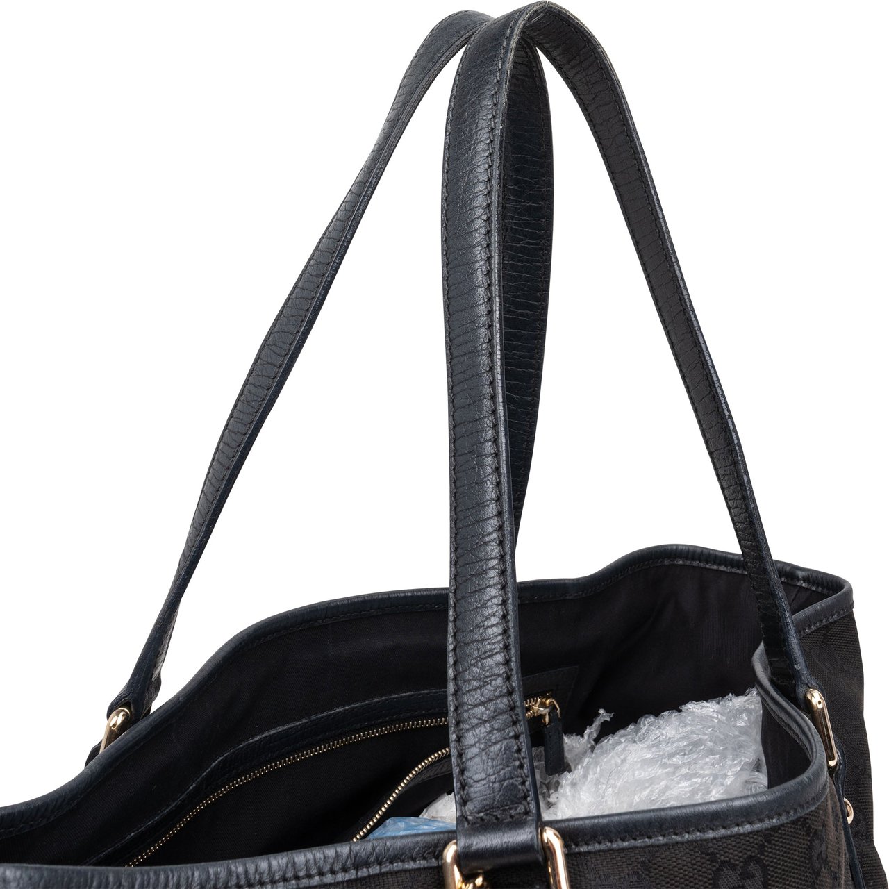 Gucci Gucci GG Monogram Jolicoeur Handbag Zwart