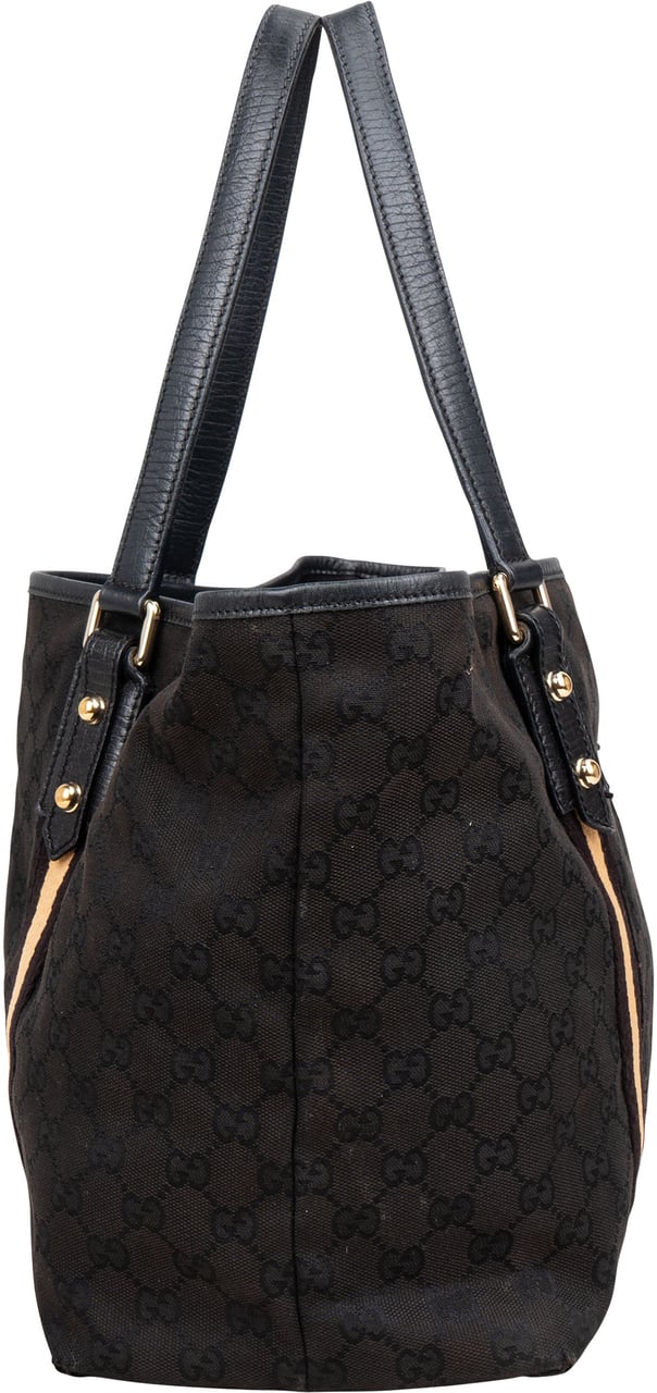 Gucci Gucci GG Monogram Jolicoeur Handbag Zwart