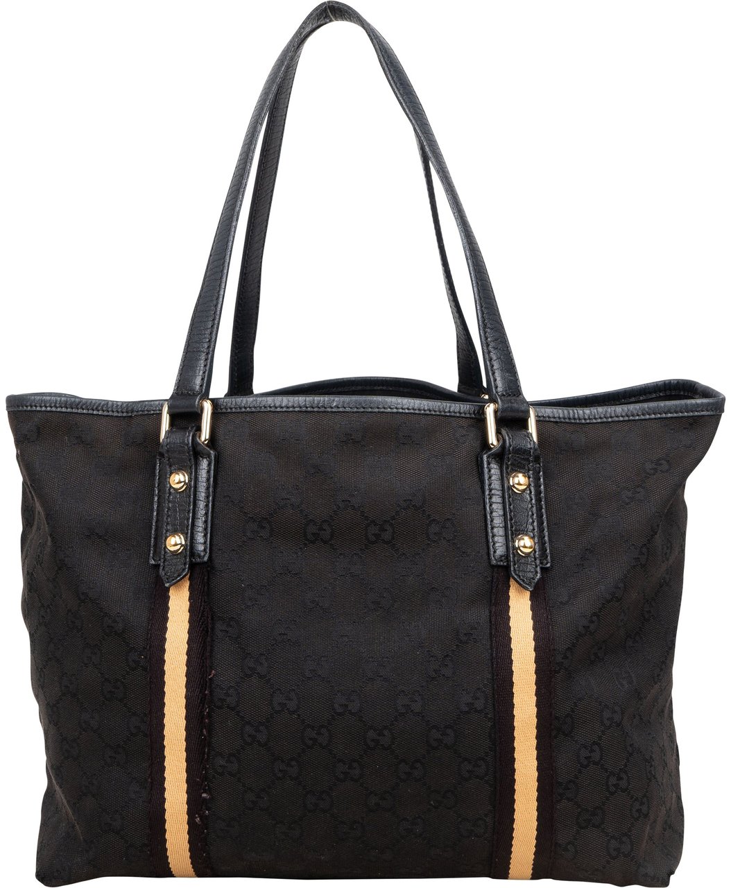 Gucci Gucci GG Monogram Jolicoeur Handbag Zwart
