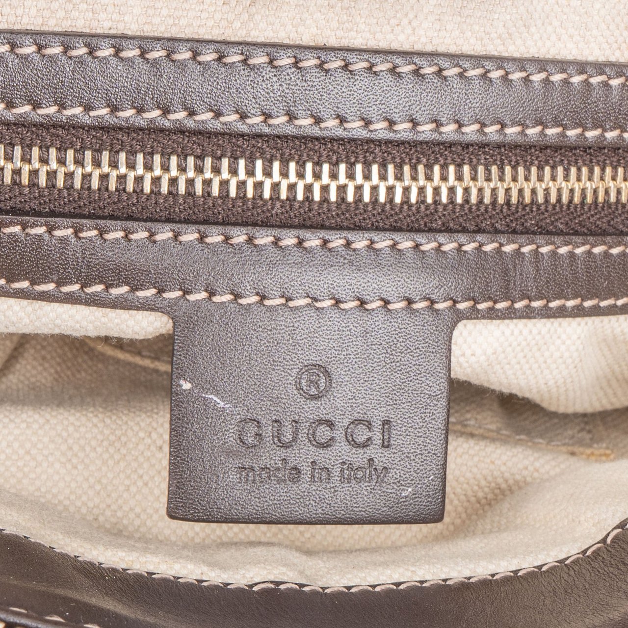 Gucci Gucci GG Monogram Princy Crossbody Bag Bruin