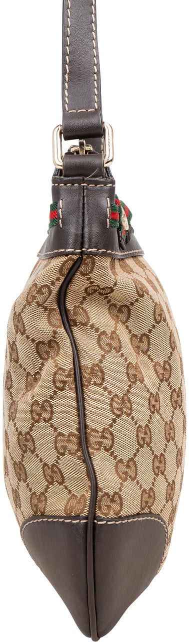 Gucci Gucci GG Monogram Princy Crossbody Bag Bruin