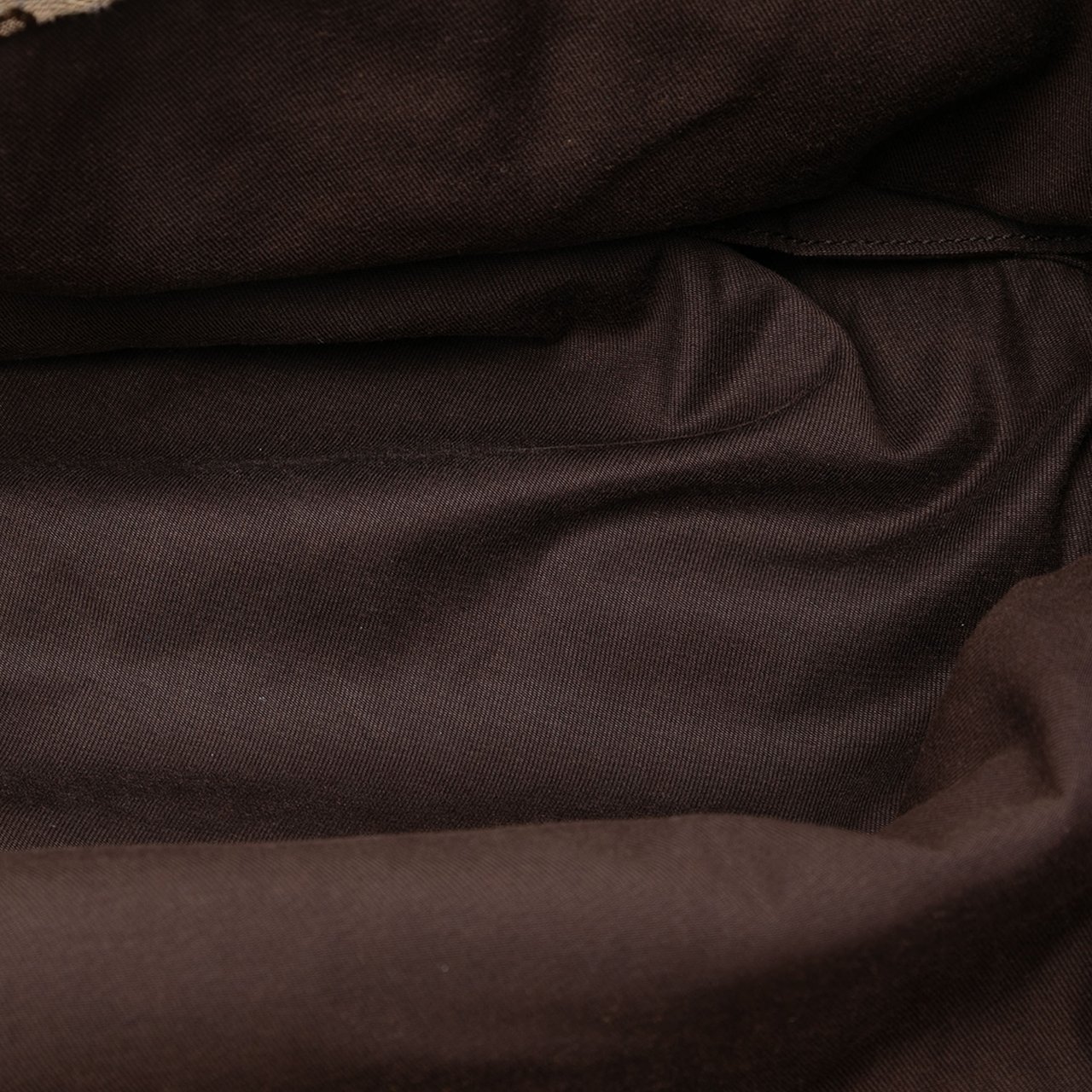 Gucci GG Canvas Web Tote Bruin