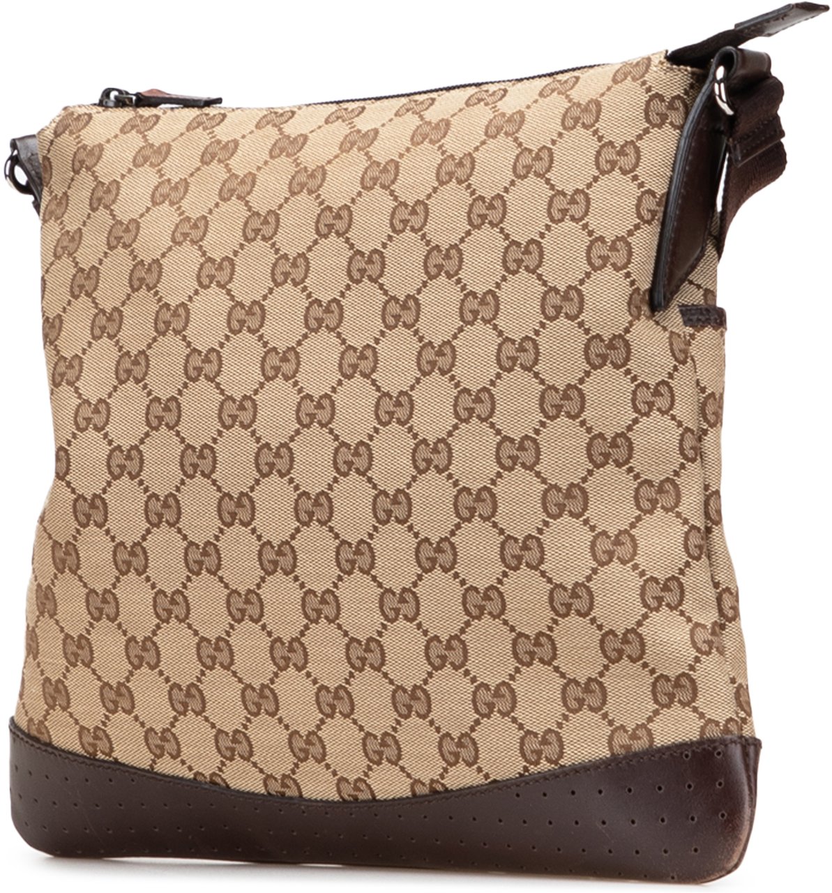Gucci GG Canvas Crossbody Bruin