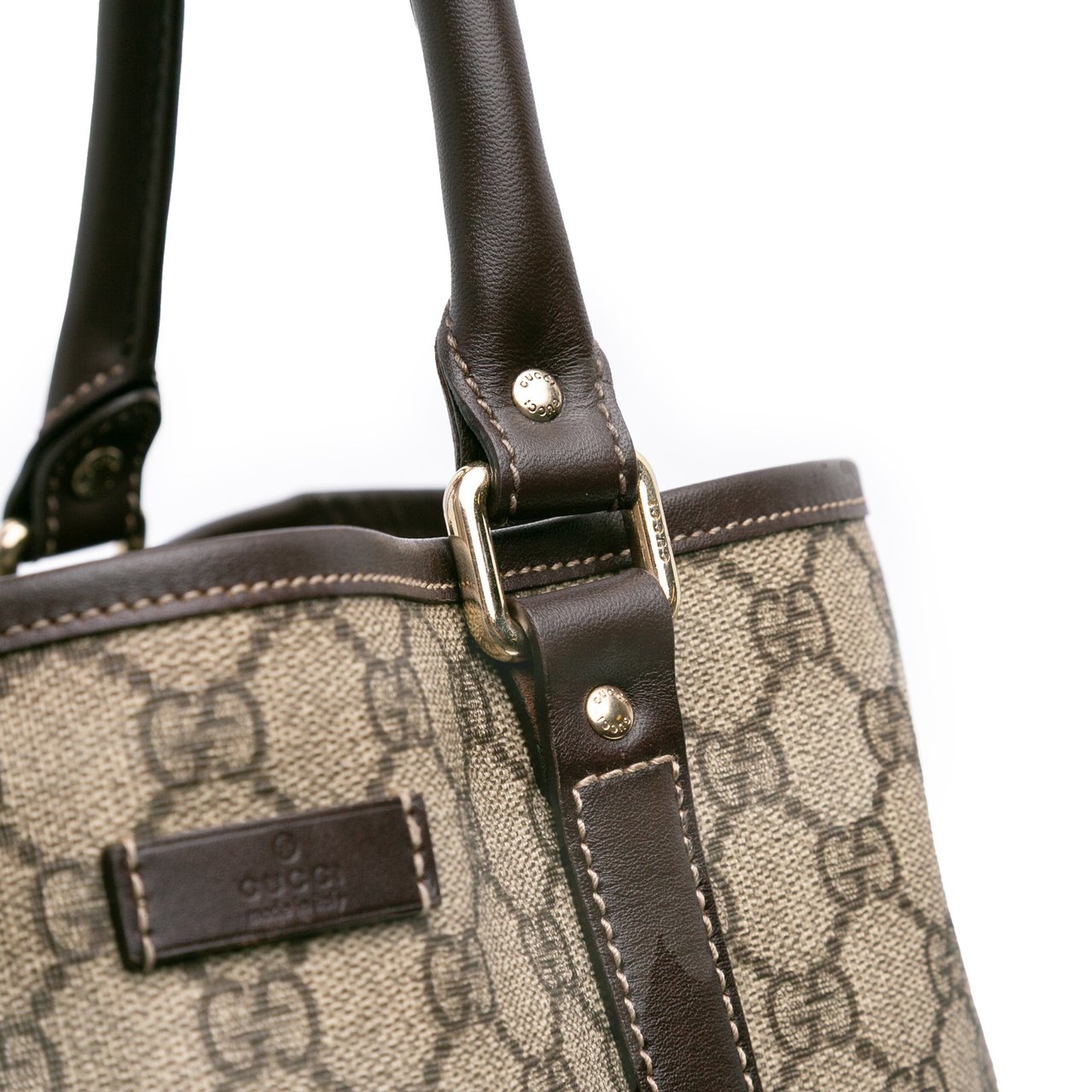 Gucci GG Supreme Joy Vertical Tote Bruin